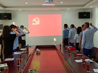 不忘初心，砥礪前行——?jiǎng)?chuàng)輝電氣黨支部開展“對(duì)黨說句心里話”主題黨日活動(dòng)
